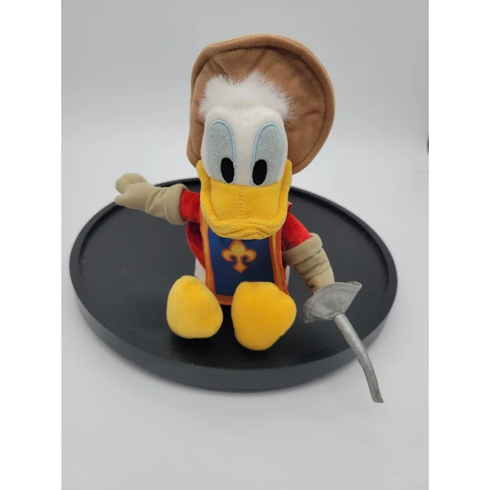 Disney Store Three Musketeers Donald Plush 6